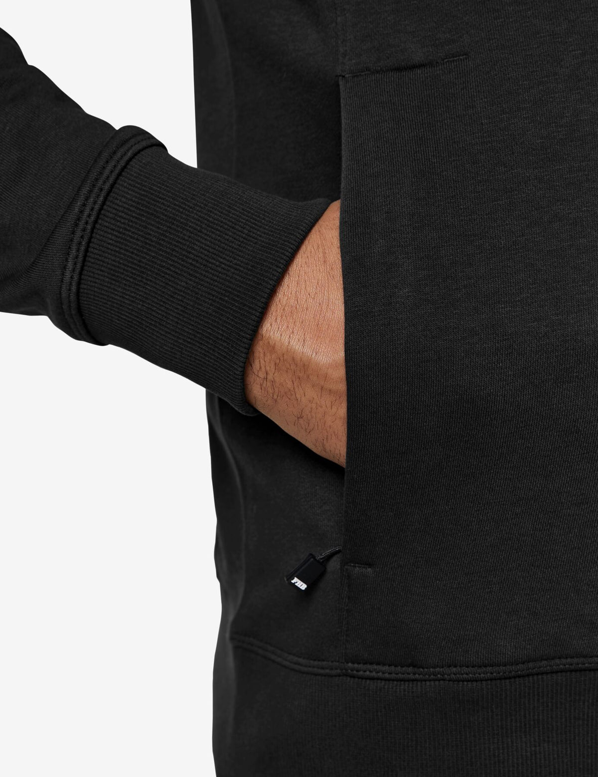 Rob Zip-Sweatshirt 821120 – Schwarz