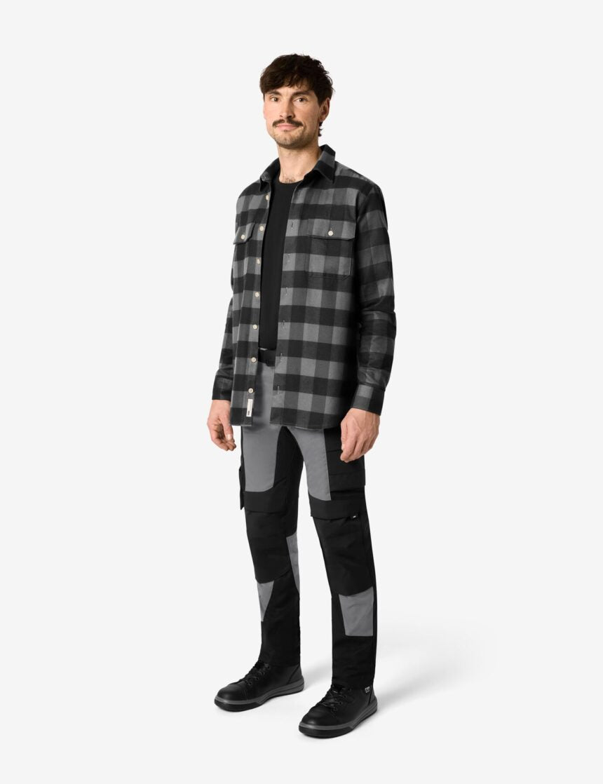 Horst Hemd 90522 – Anthrazit-schwarz