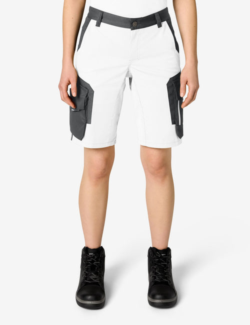 Anni Arbeitsshorts 125660 – Weiß-anthrazit