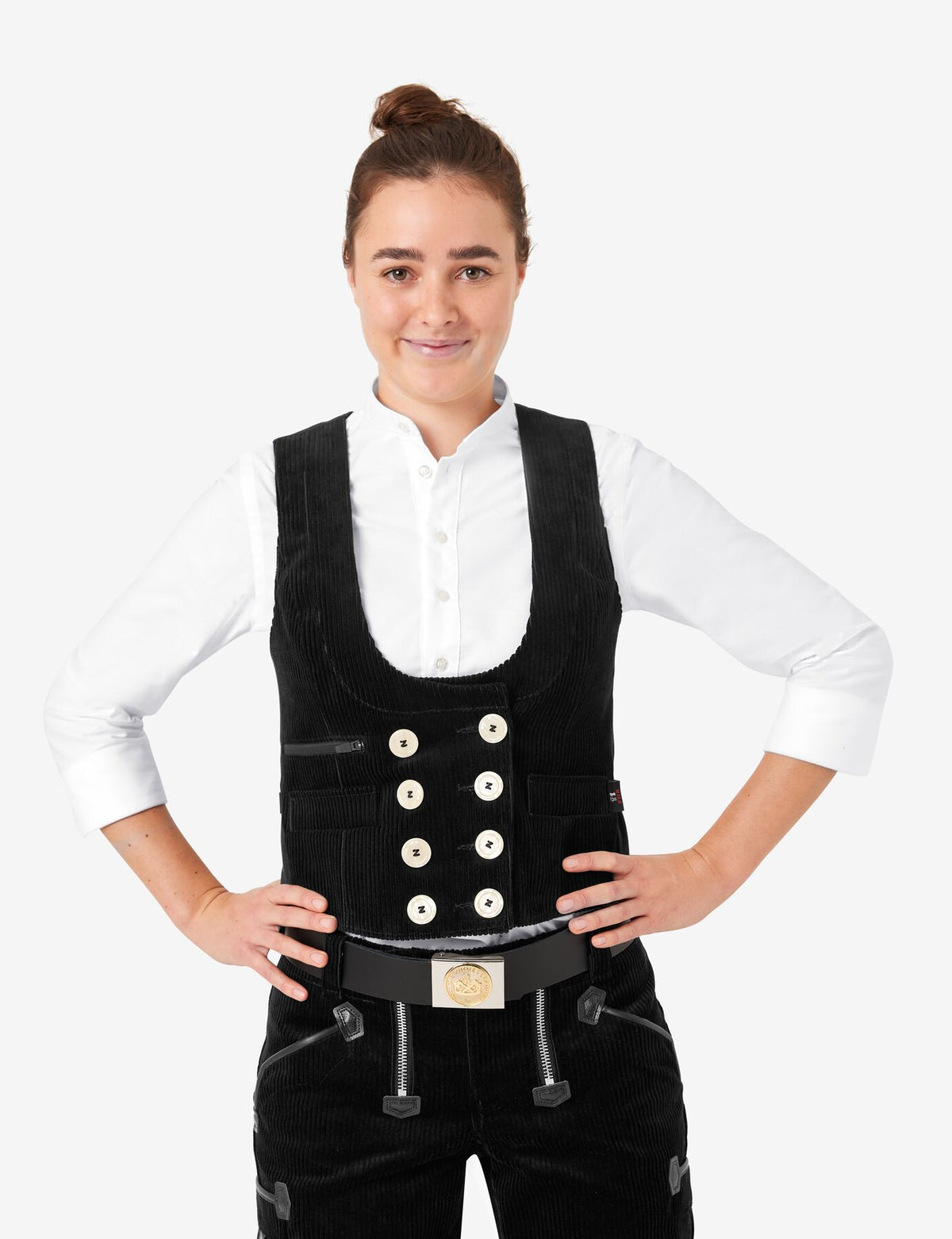 Lilly Zunftweste 50015 – Schwarz