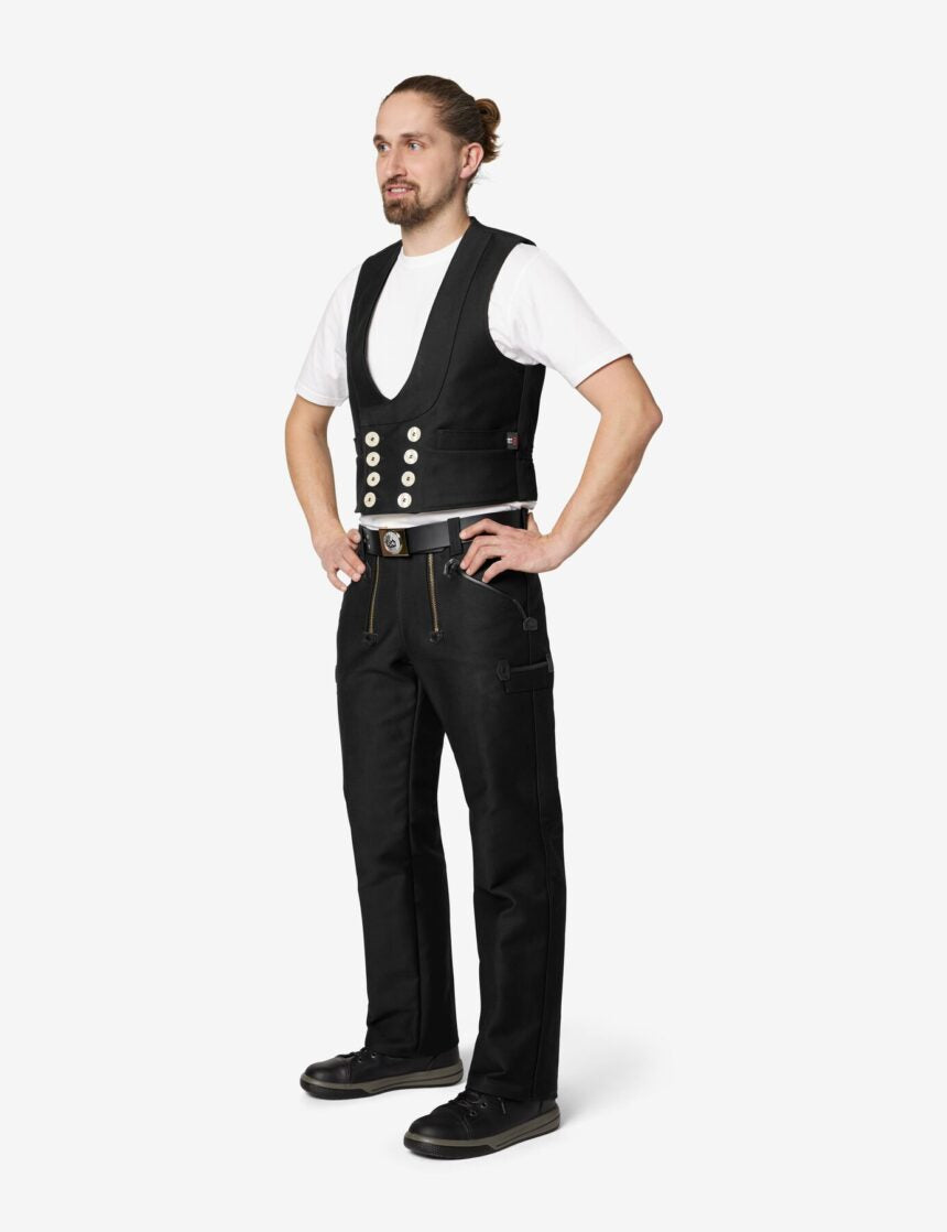 Jakob Zunftweste 70026 – Schwarz