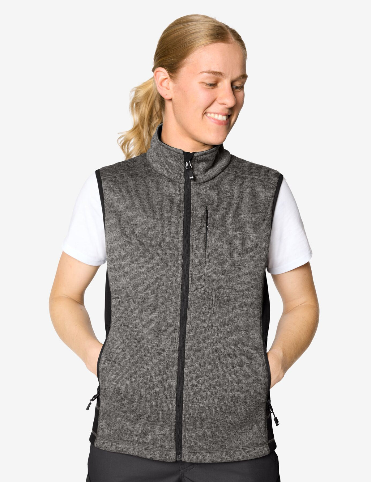 Elsa Arbeitsweste 79599 – Anthrazit-schwarz